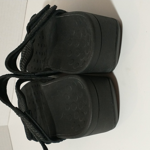 Vionic Alexis Platform Strappy Sandal, Black, Rhinestones, Arch Support - Picture 4 of 10